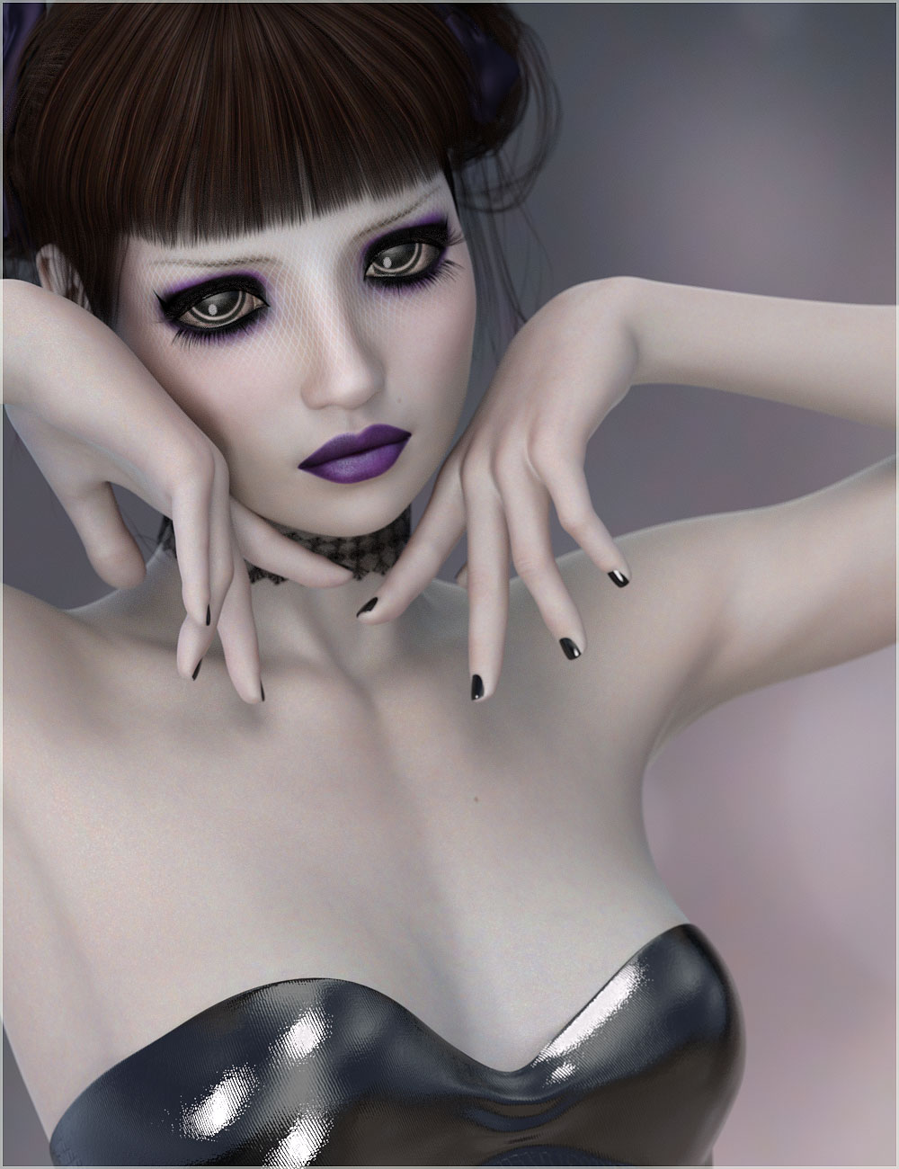 BD Tristessa for Genesis 3 Female by: Belladzines, 3D Models by Daz 3D