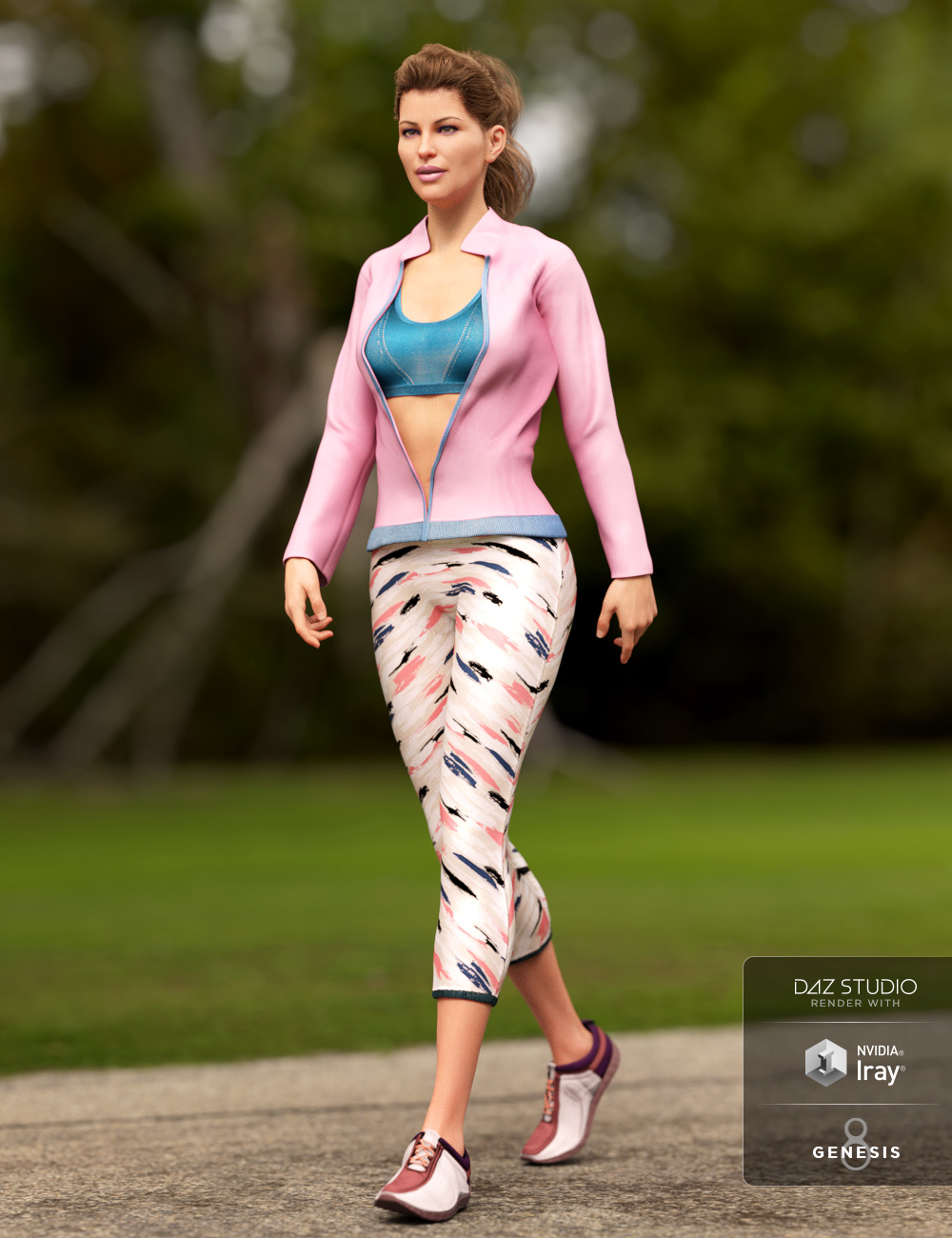 Active Wear Textures by: Shox-Design, 3D Models by Daz 3D