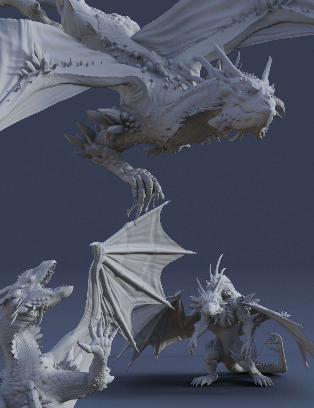 Dragon Reign Poses for Dragon 3 & Genesis 8 Female by: lunchlady, 3D Models by Daz 3D