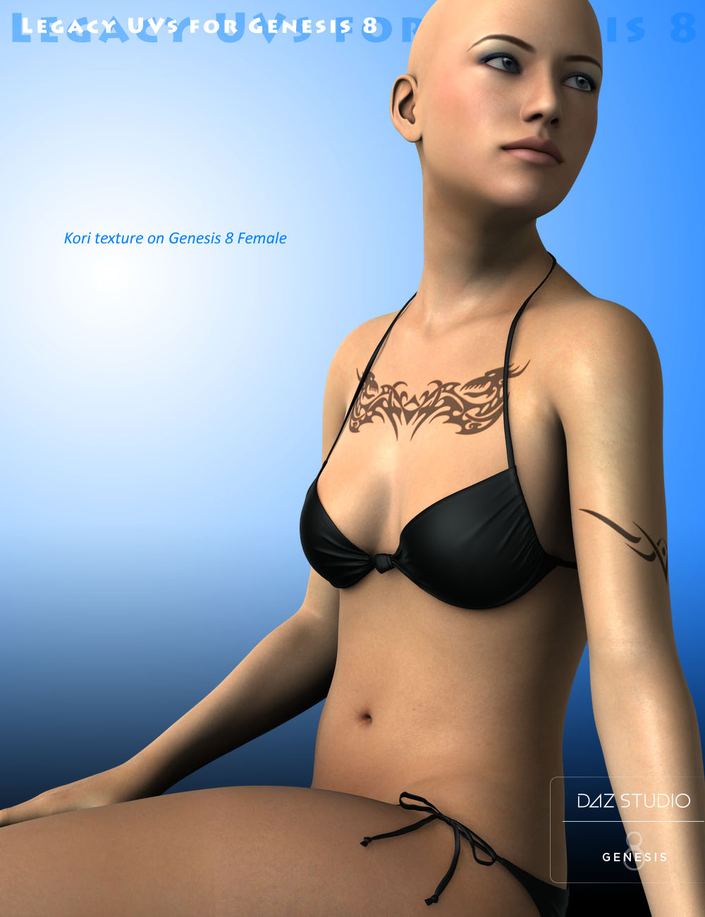 Legacy UVs for Genesis 8: Genesis 2 Female Legacy UVs for Genesis 8: Genesis 2 Female by: Cayman Studios, 3D Models by Daz 3D