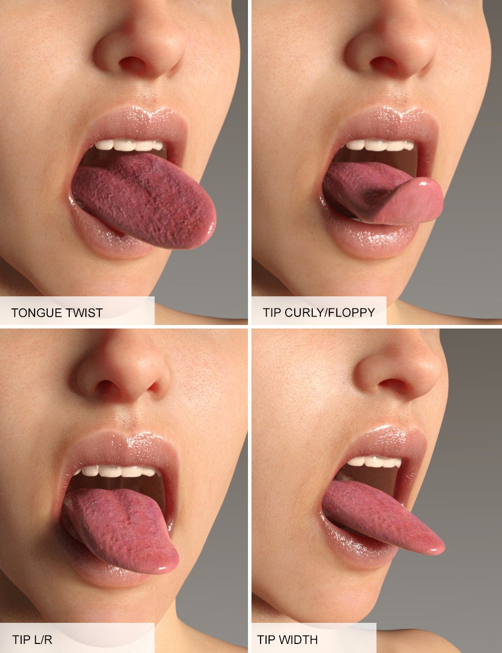 Easy Tongue For Genesis 8 Females Daz 3d