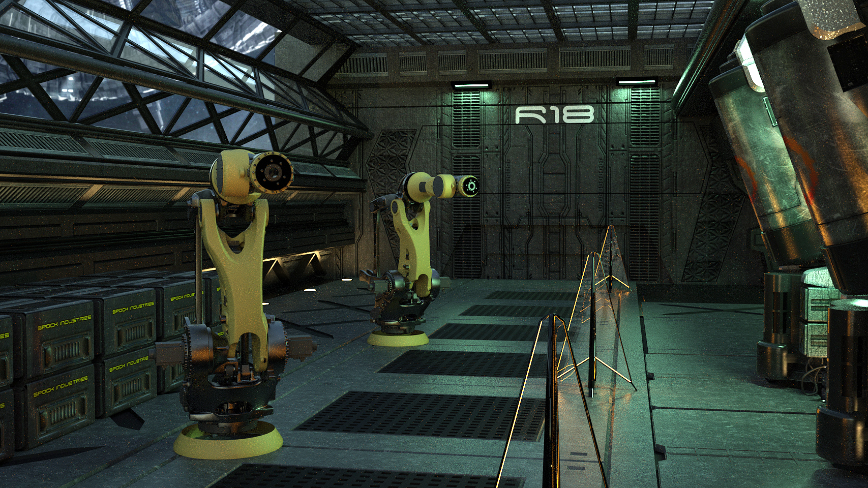 Reactor Room by: Digitallab3D, 3D Models by Daz 3D