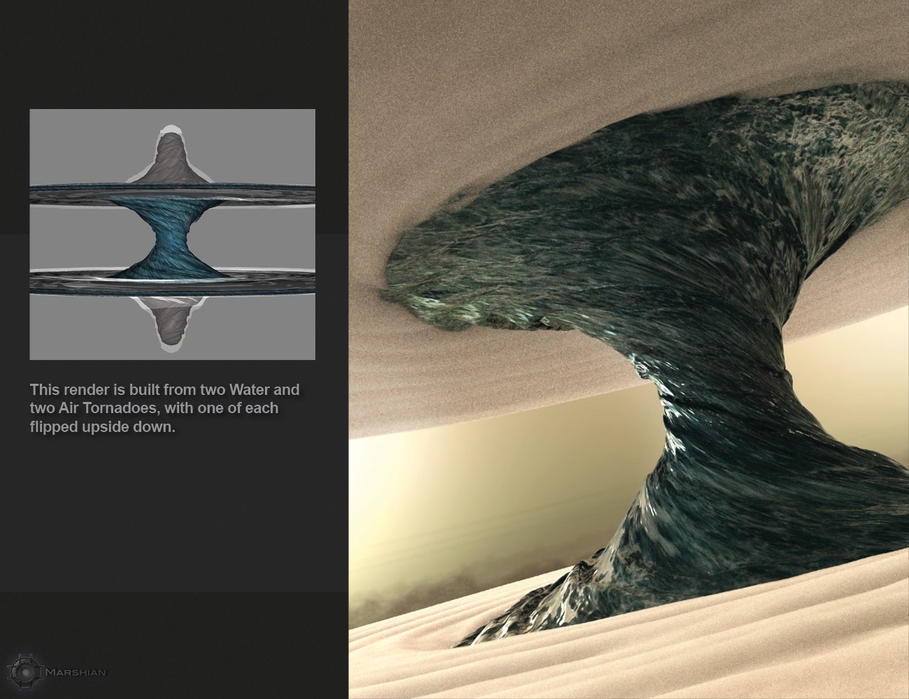 Tornado of the Four Elements by: Marshian, 3D Models by Daz 3D