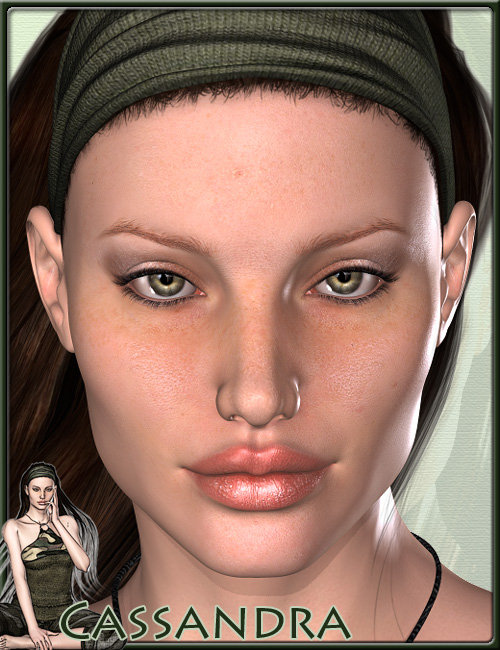Cassandra by: Valea, 3D Models by Daz 3D