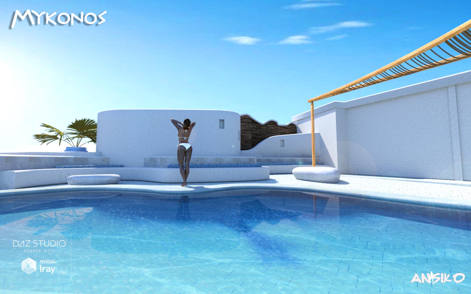 Mykonos Mykonos by: Ansiko, 3D Models by Daz 3D