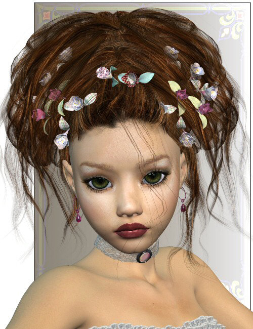 Magic for Petite Fleur Hair by: goldtasselSWAM, 3D Models by Daz 3D