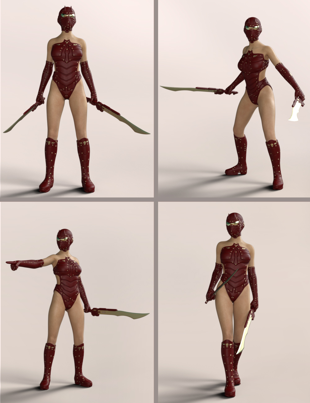 Quixotry's Poses for Autumn Soldier Quixotry's Poses for Autumn Soldier by: Quixotry, 3D Models by Daz 3D
