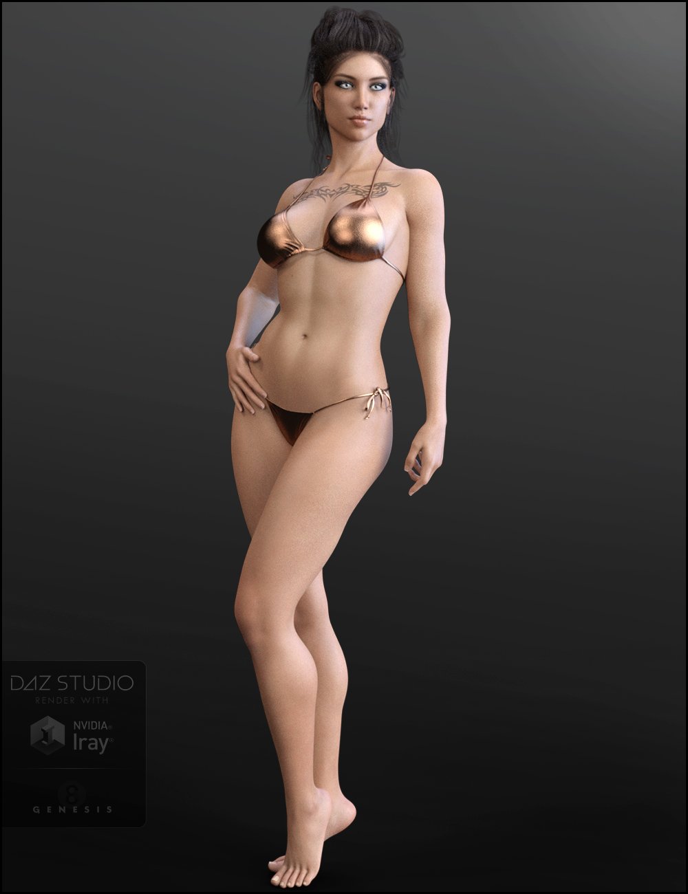 Daphne for Olympia 8 by: DemonicaEviliusJessaii, 3D Models by Daz 3D