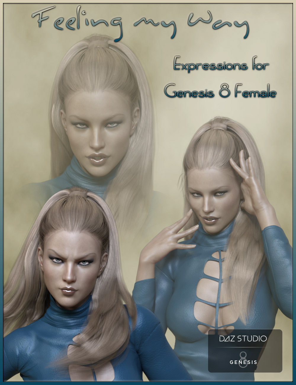 Feeling My Way - Expressions for Genesis 8 Female by: ilona, 3D Models by Daz 3D