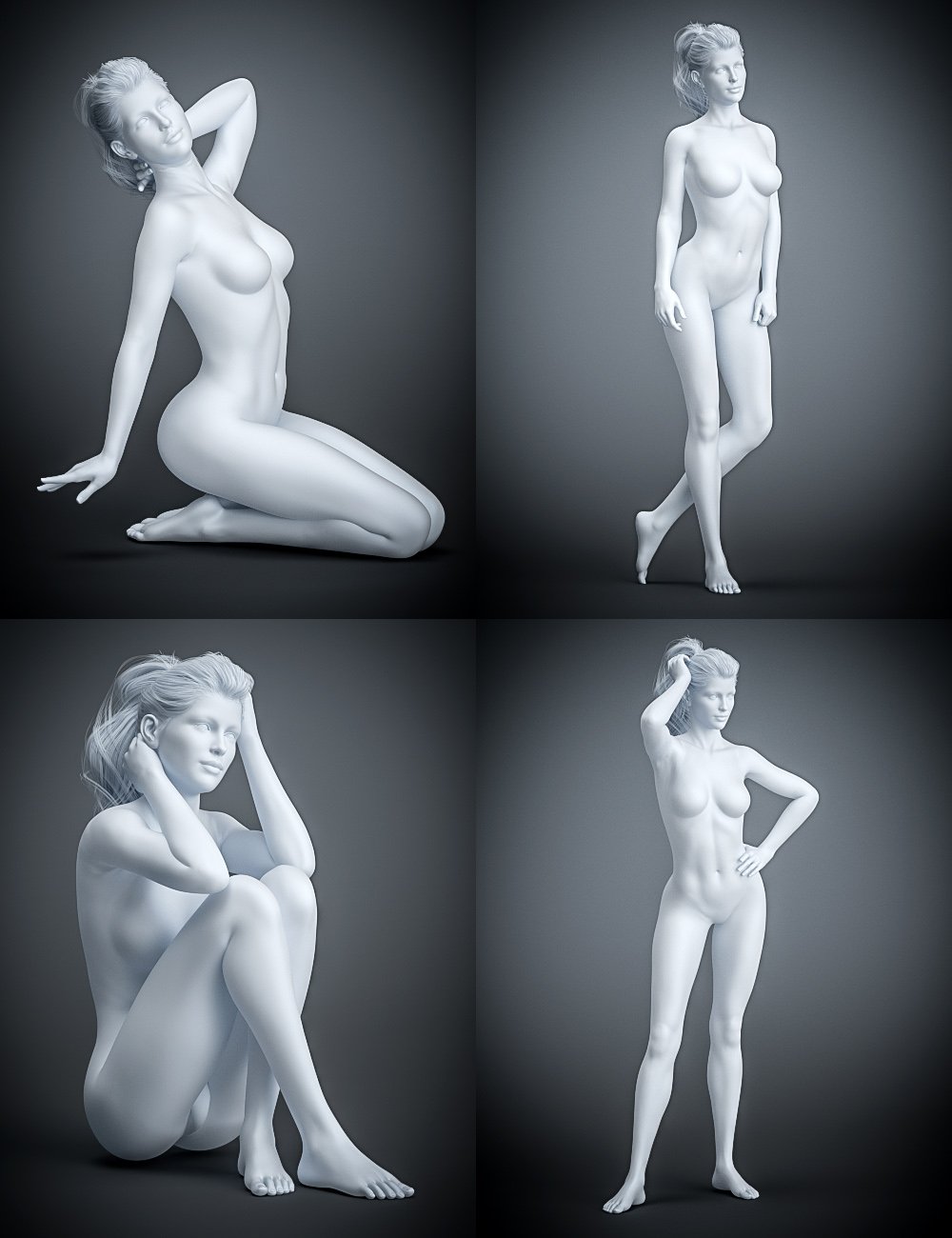 Model 101 Poses and Expressions for Genesis 8 Female(s) by: Val3dart, 3D Models by Daz 3D