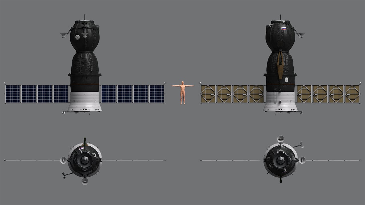 Soyuz Space Craft by: Mely3D, 3D Models by Daz 3D