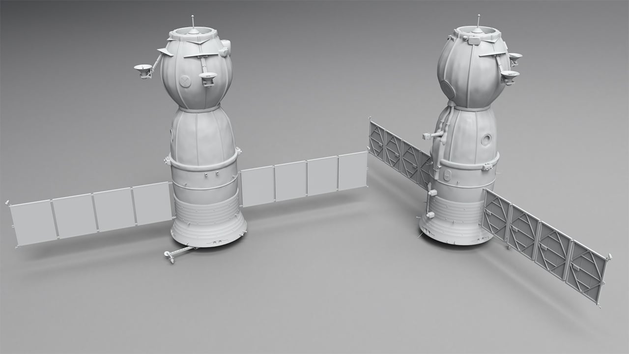 Soyuz Space Craft by: Mely3D, 3D Models by Daz 3D