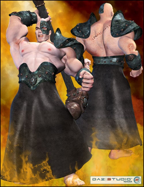 Dark Paladins for The FREAK by: LesthatVal3dart, 3D Models by Daz 3D