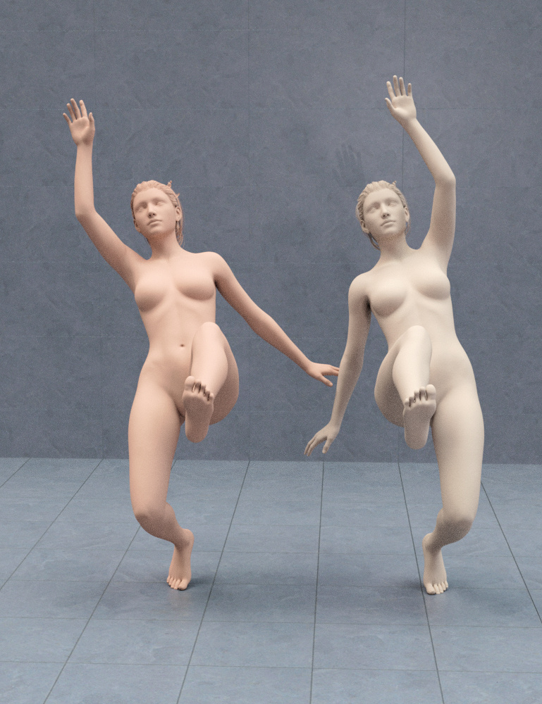 Well Heeled Poses for Genesis 3 and 8 Female by: Khory, 3D Models by Daz 3D