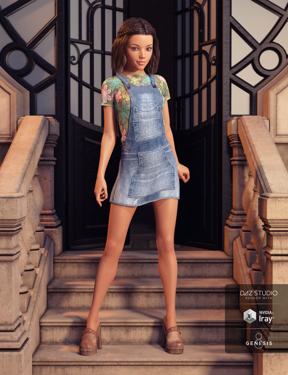 Teen Josie 8 Pro Bundle Daz 3d