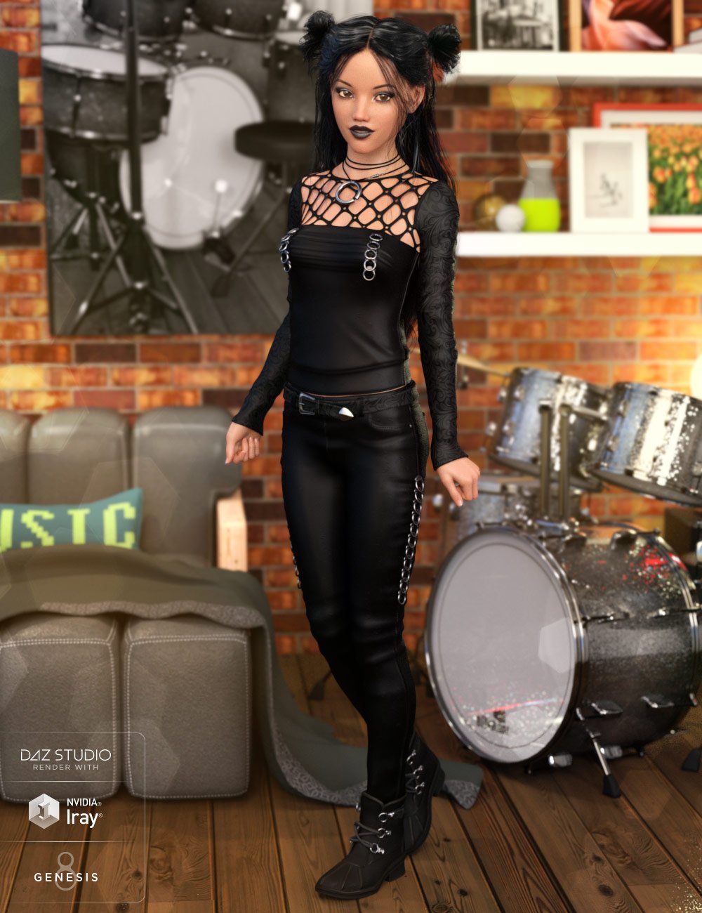 Teen Josie 8 Pro Bundle Daz 3d