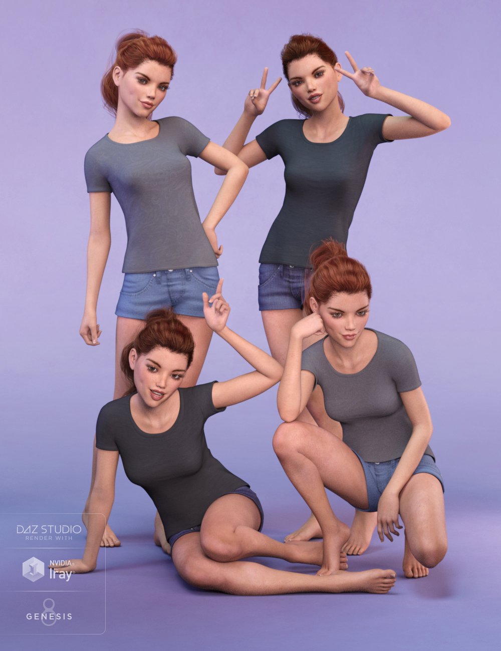 Teen Josie 8 Pro Bundle Daz 3d