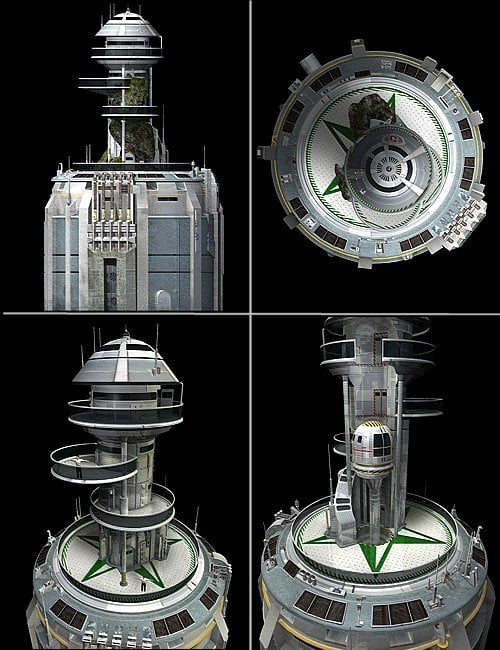Watchtower Watchtower by: Kibarreto, 3D Models by Daz 3D
