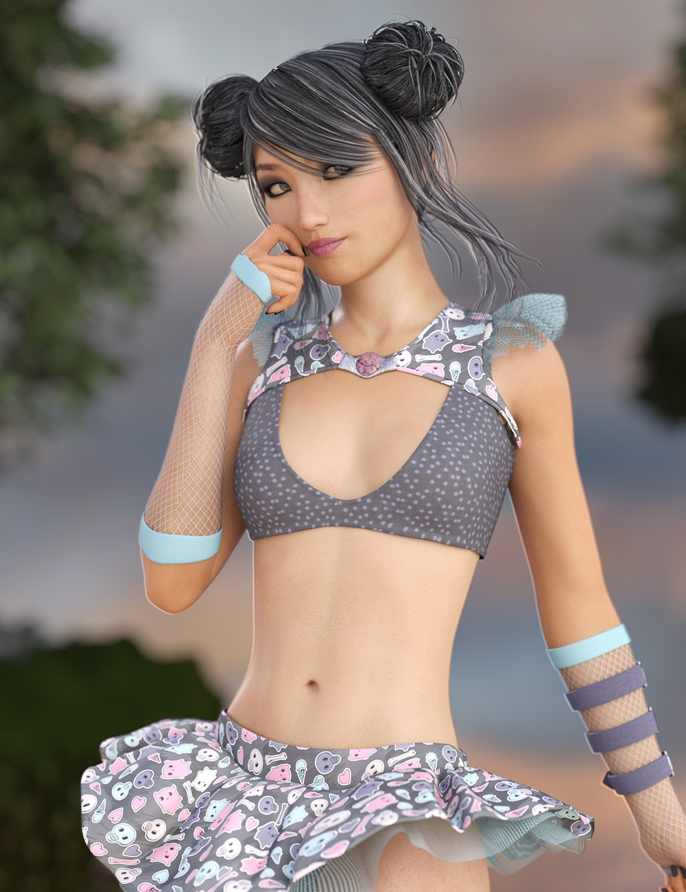 LY Kumiko HD for Genesis 8 Female by: Lyoness, 3D Models by Daz 3D