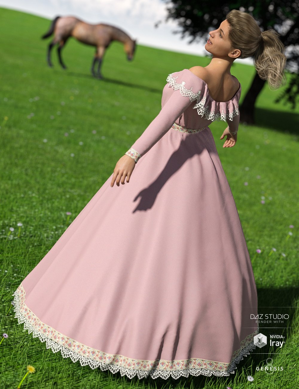 Belle Dress for Genesis 8 Female(s) Belle Dress for Genesis 8 Female(s) by: Aave NainenJGreenlees, 3D Models by Daz 3D