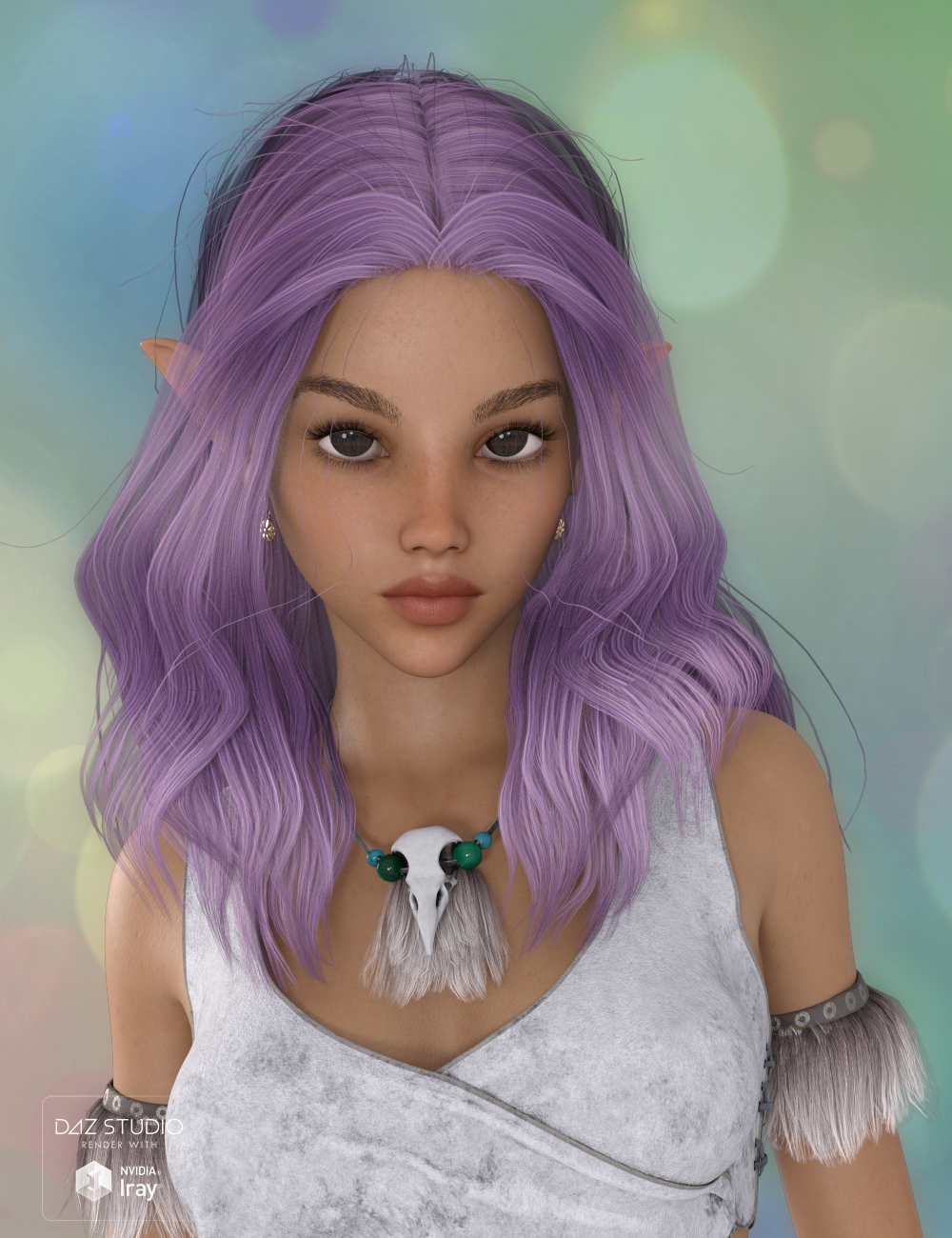 Ktarya Hair for Genesis 3 and 8 Female(s) by: SWAM, 3D Models by Daz 3D