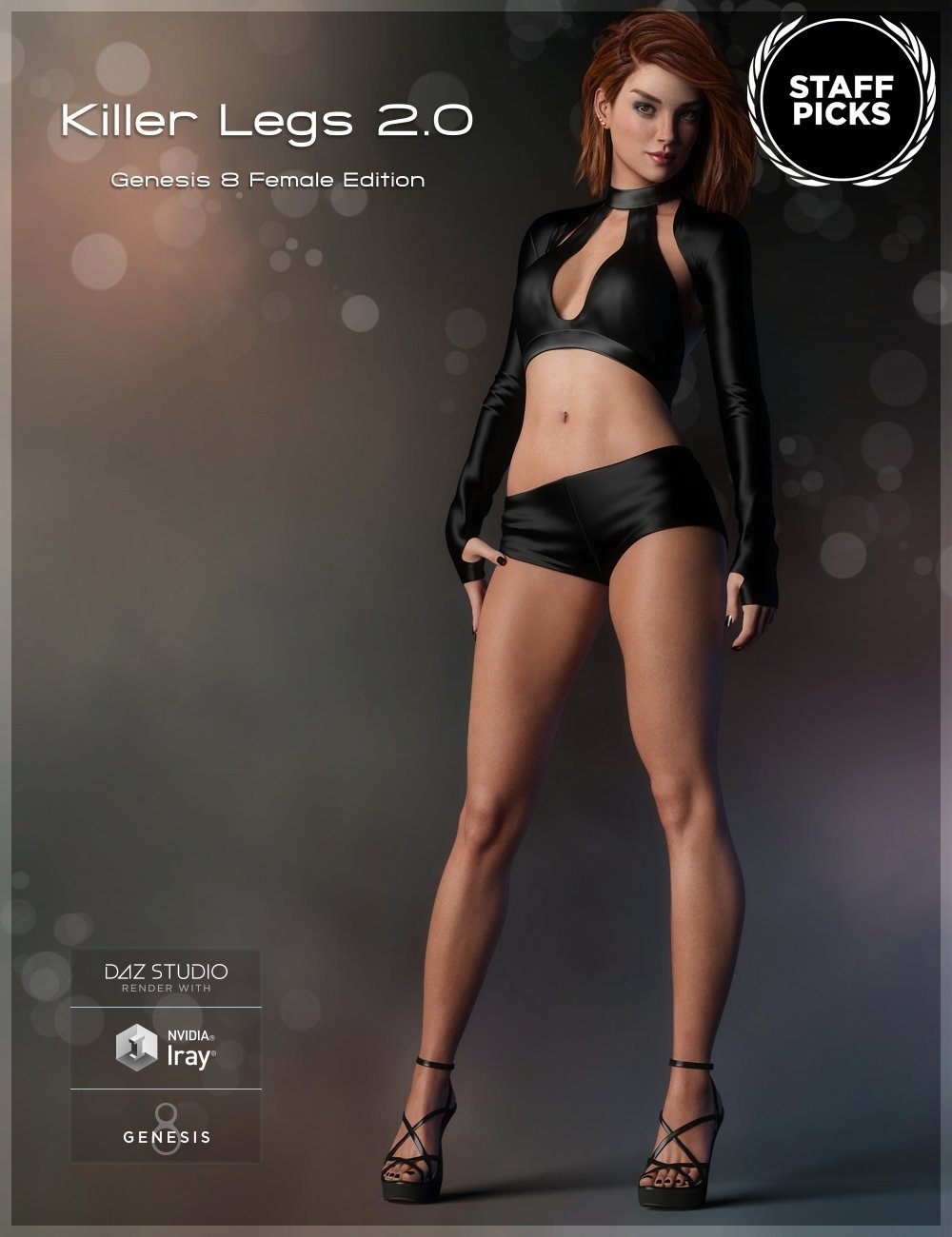 Killer Legs 2.0 Morphs for Genesis 8 Female by: , 3D Models by Daz 3D