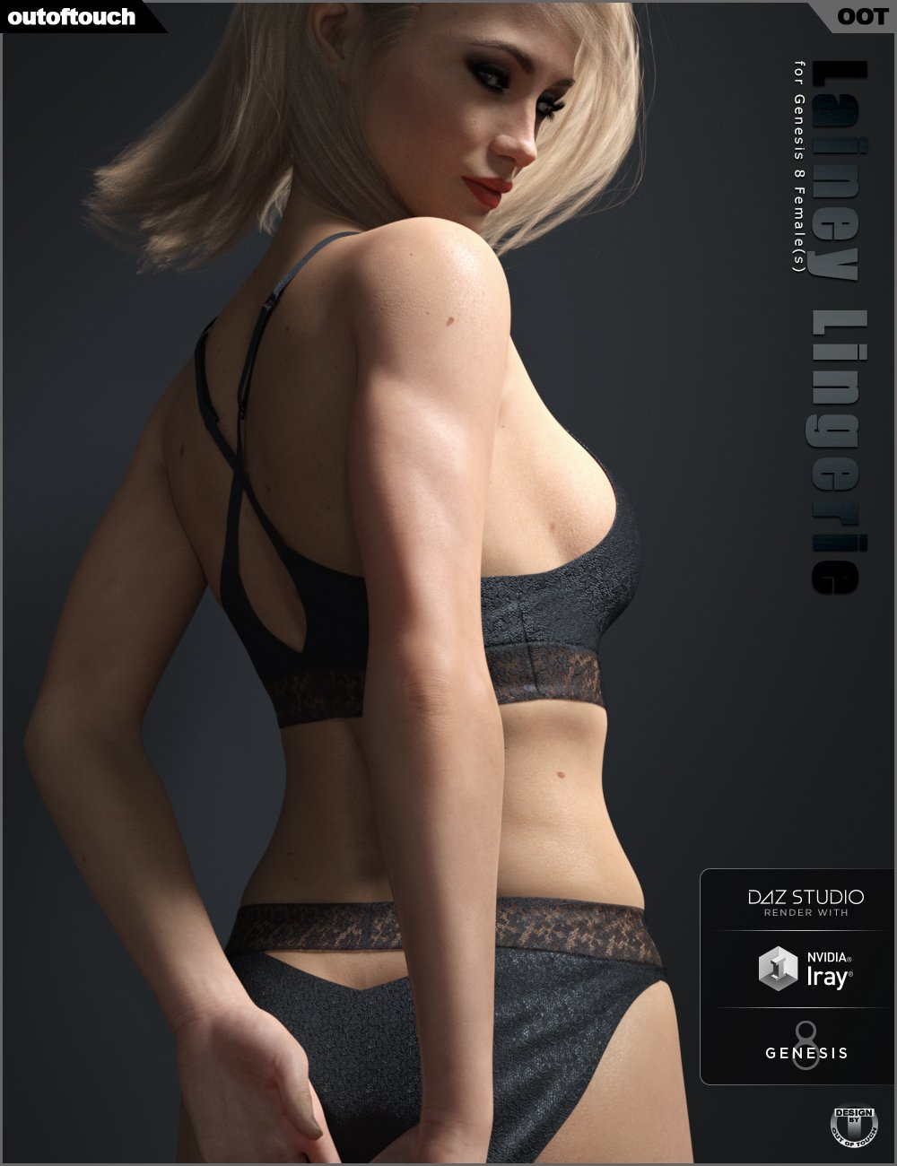 Lainey Lingerie for Genesis 8 Female(s) by: outoftouch, 3D Models by Daz 3D