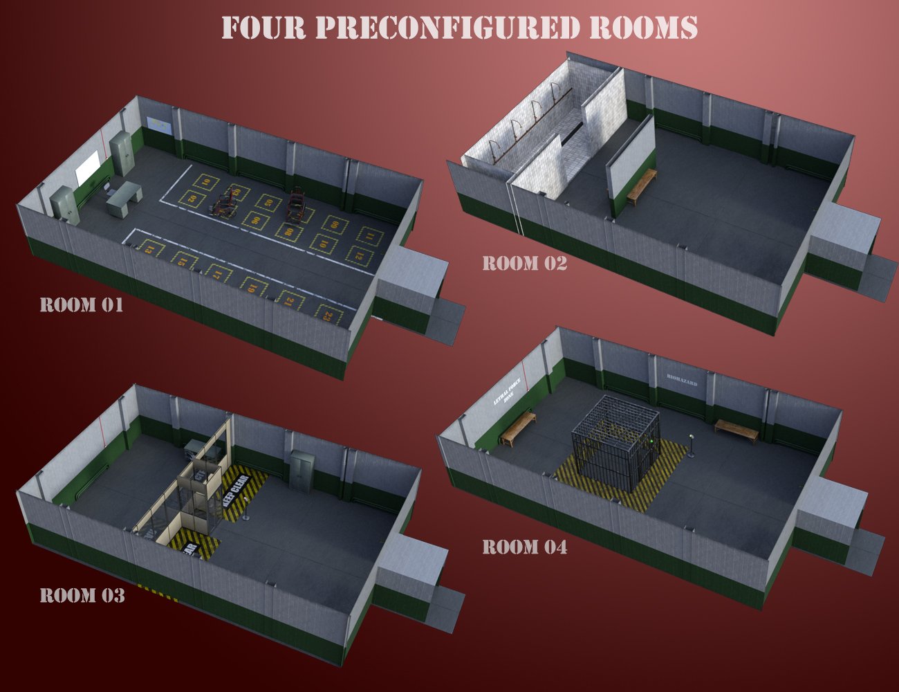Containment Level Containment Level by: TangoAlpha, 3D Models by Daz 3D