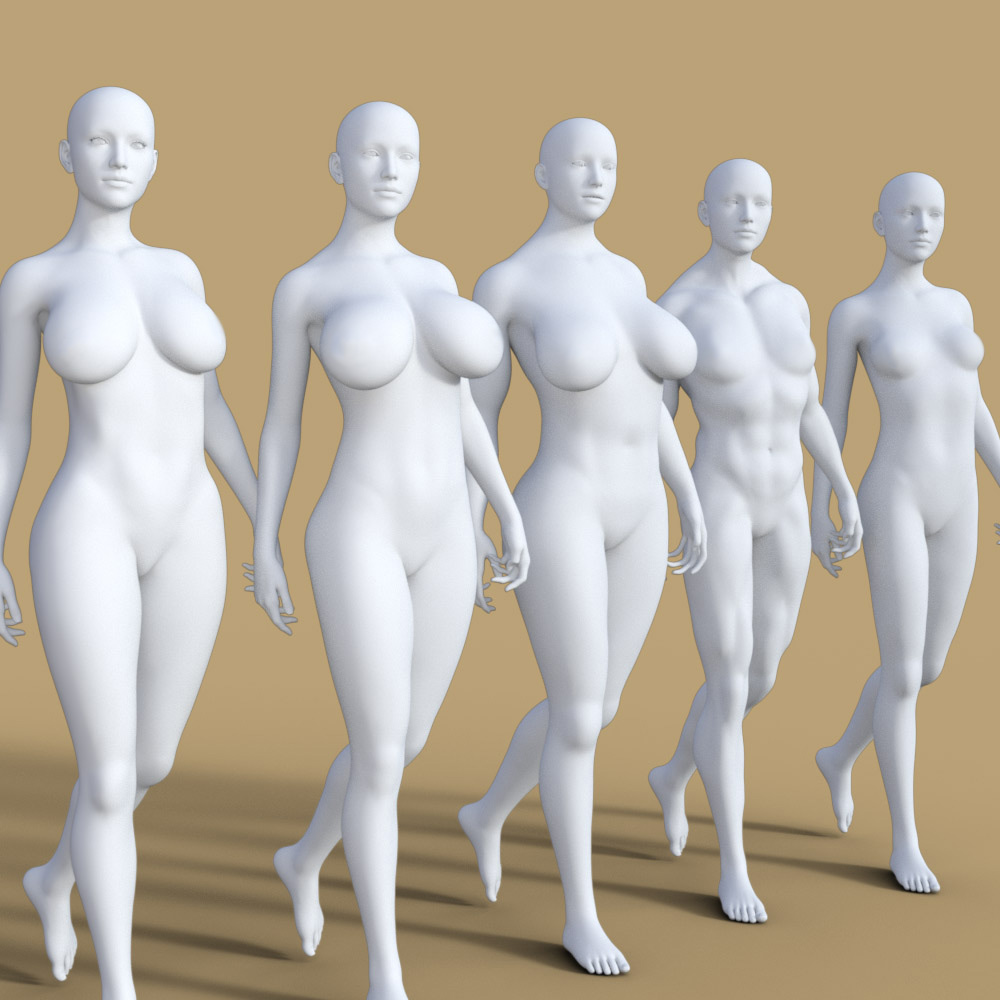 Body Collection for Genesis 8 Female by: powerage, 3D Models by Daz 3D