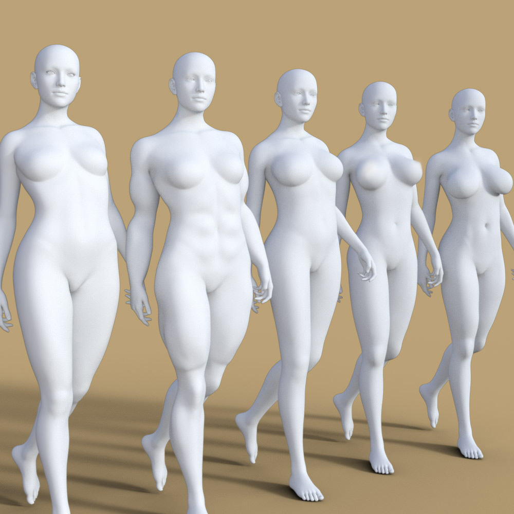 Body Collection for Genesis 8 Female by: powerage, 3D Models by Daz 3D