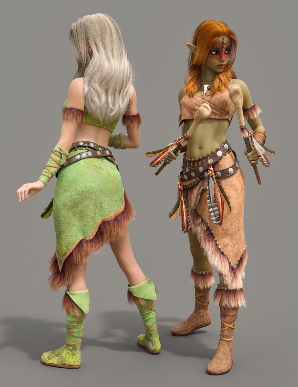 Ktarya Outfit for Genesis 3 Female(s) and Genesis 8 Female(s)