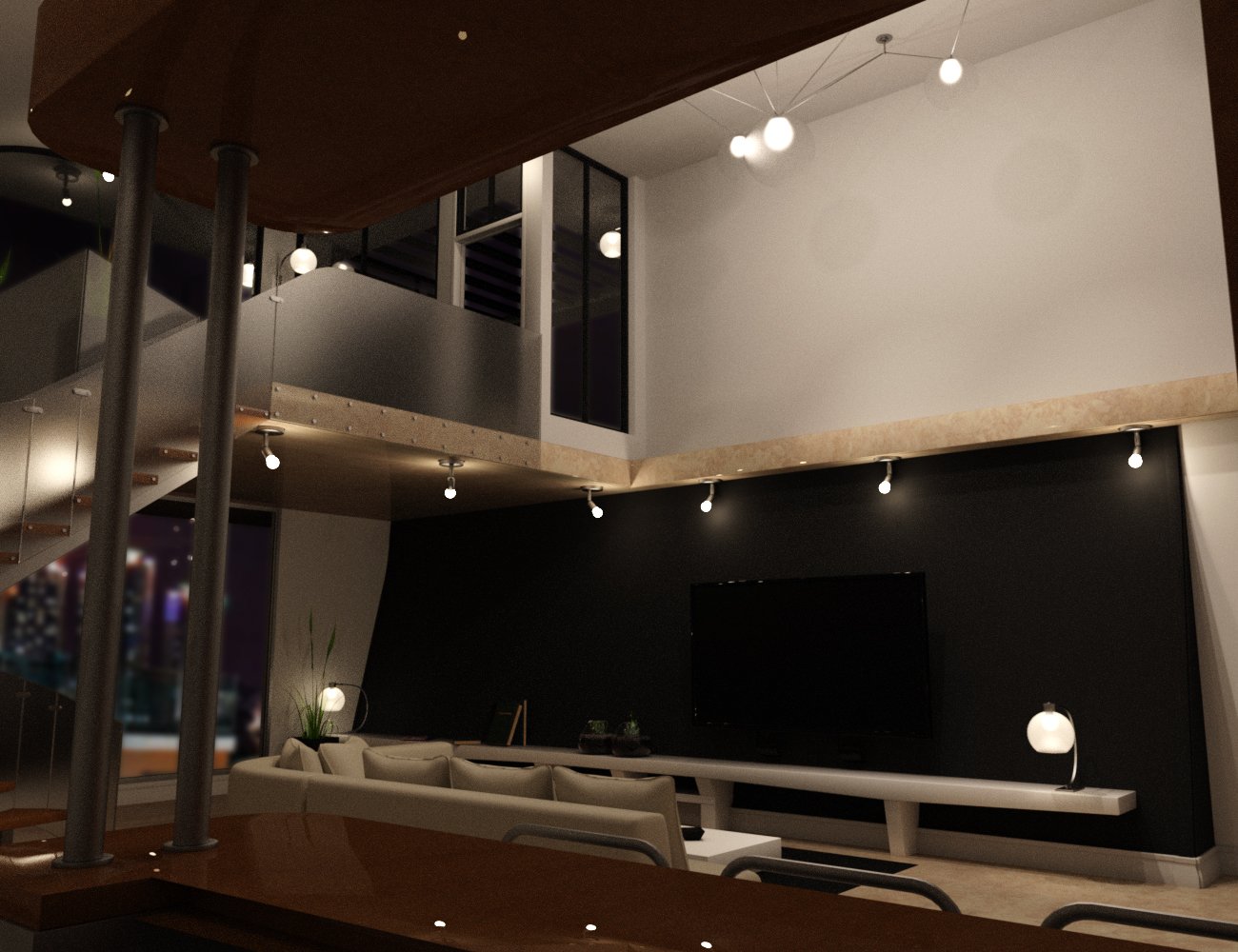 Upscale Apartment Upscale Apartment by: Val3dart, 3D Models by Daz 3D