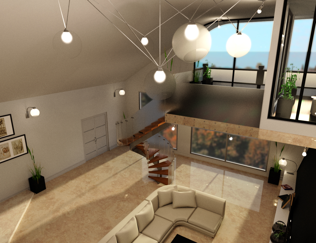 Upscale Apartment by: Val3dart, 3D Models by Daz 3D