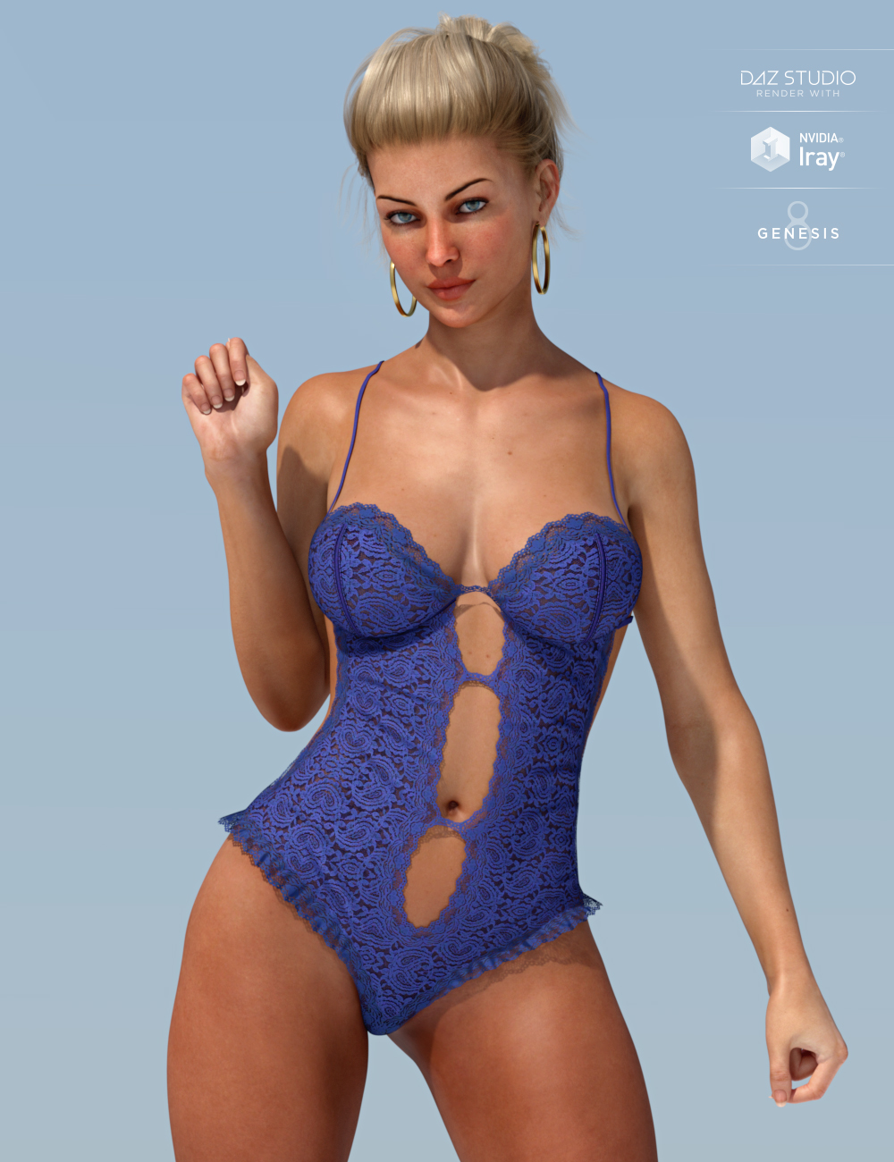 Amy-Lee for Victoria 8 by: Freja, 3D Models by Daz 3D