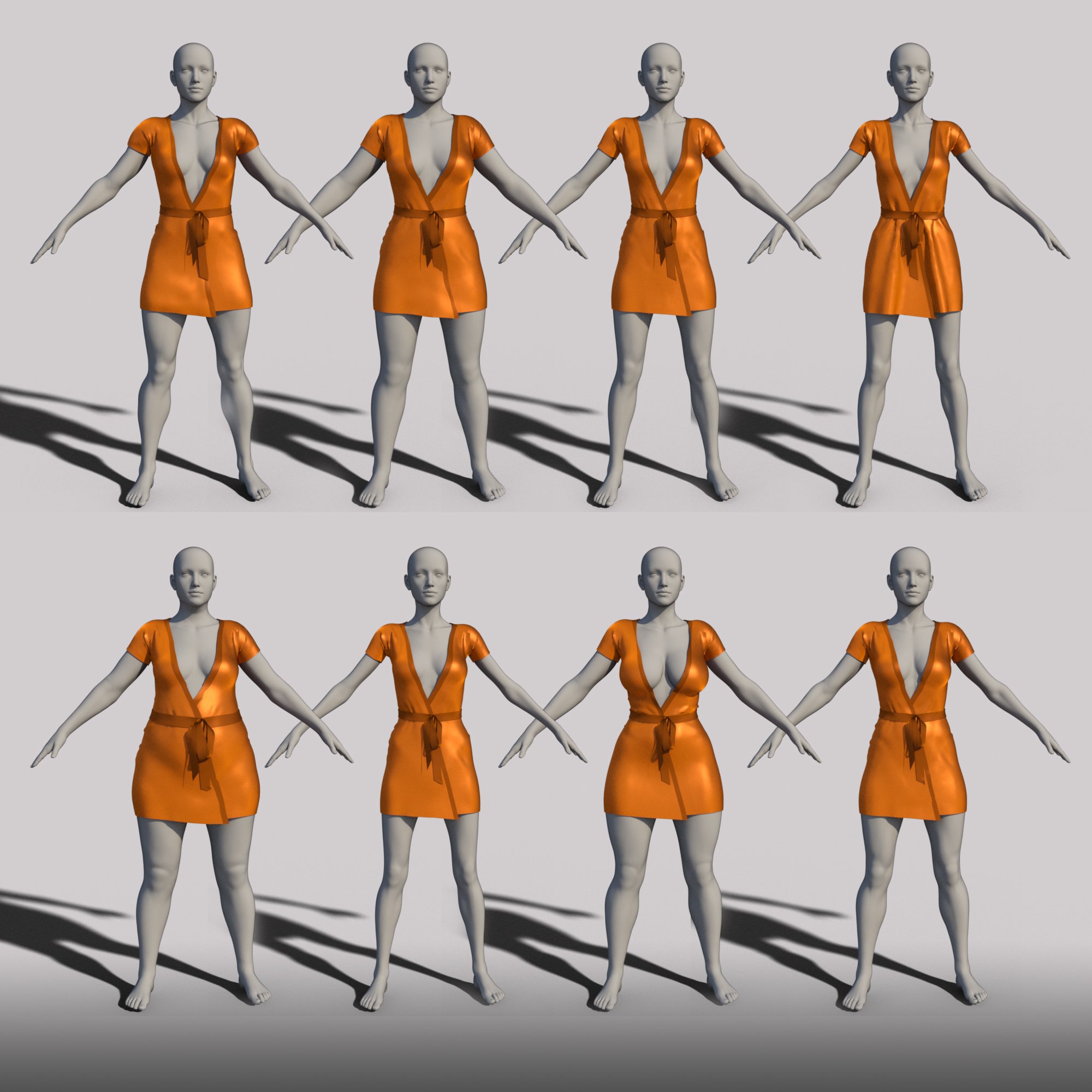 Silk Robe for Genesis 8 Female(s) by: Fugazi1968, 3D Models by Daz 3D