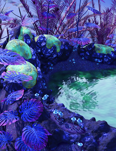 Alien Place Alien Place by: PeanterraAndrey Pestryakov, 3D Models by Daz 3D
