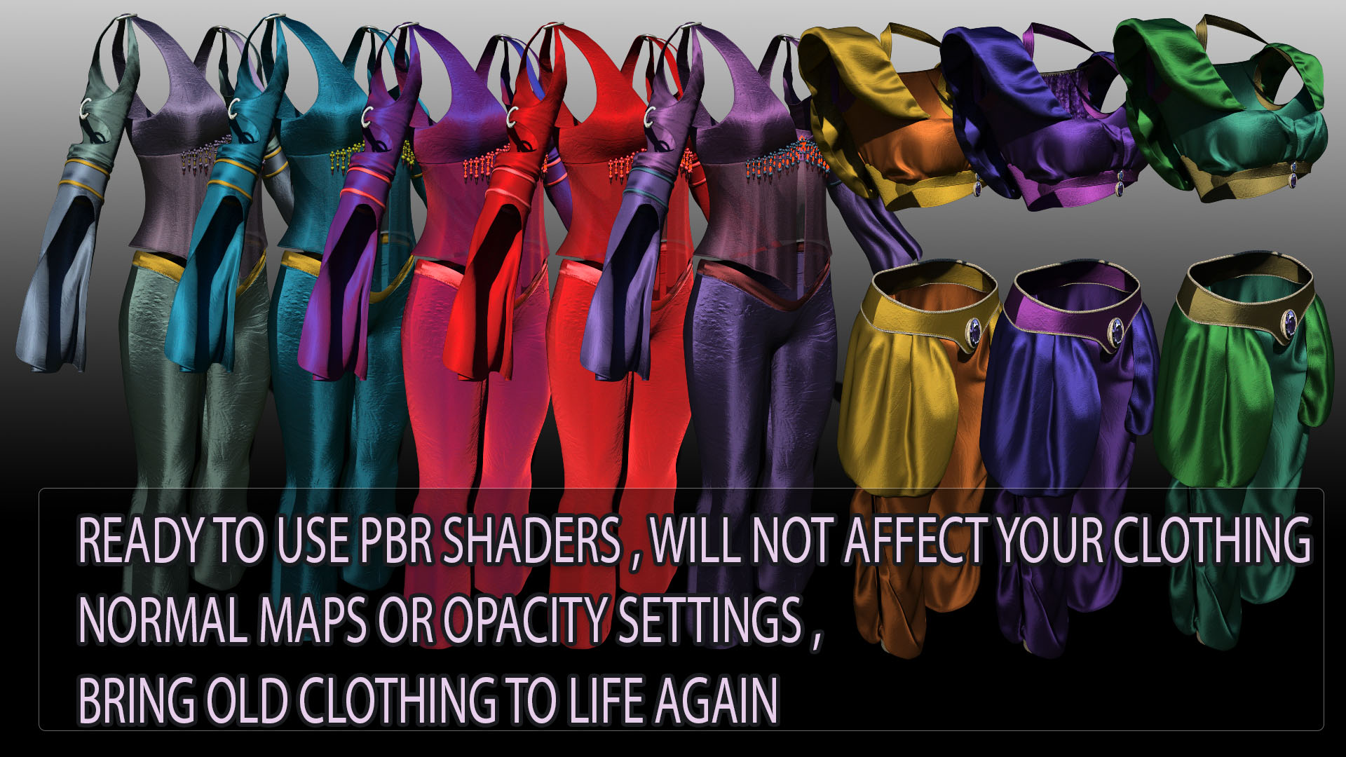 MEC4D PBS Shaders vol.4 for Iray MR MEC4D PBS Shaders vol.4 for Iray MR by: Mec4D, 3D Models by Daz 3D
