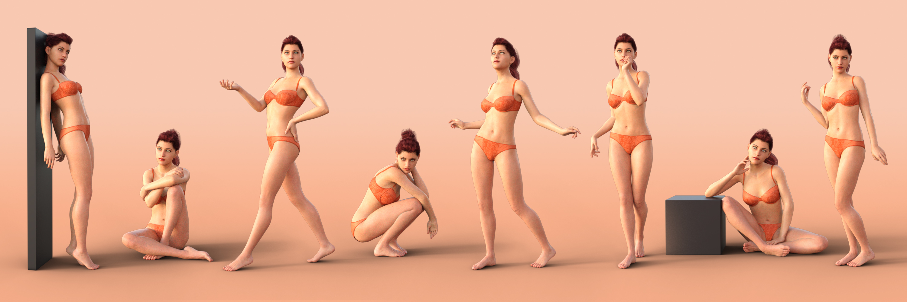 Relentless Poses for Your Genesis 8 Female by: Devon, 3D Models by Daz 3D