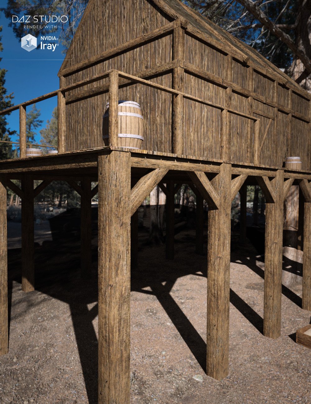 Storage House Storage House by: , 3D Models by Daz 3D