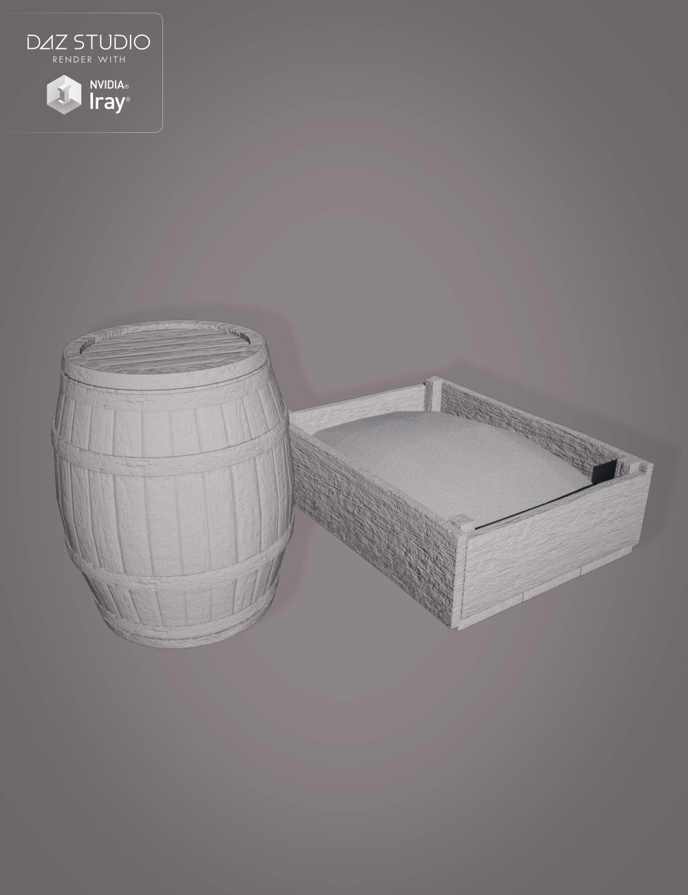 Storage House by: , 3D Models by Daz 3D