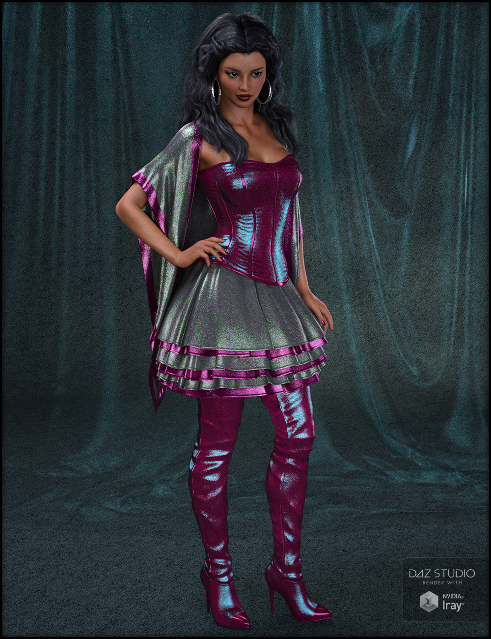 Sparkle Shaders for Iray by: Fisty & Darc, 3D Models by Daz 3D
