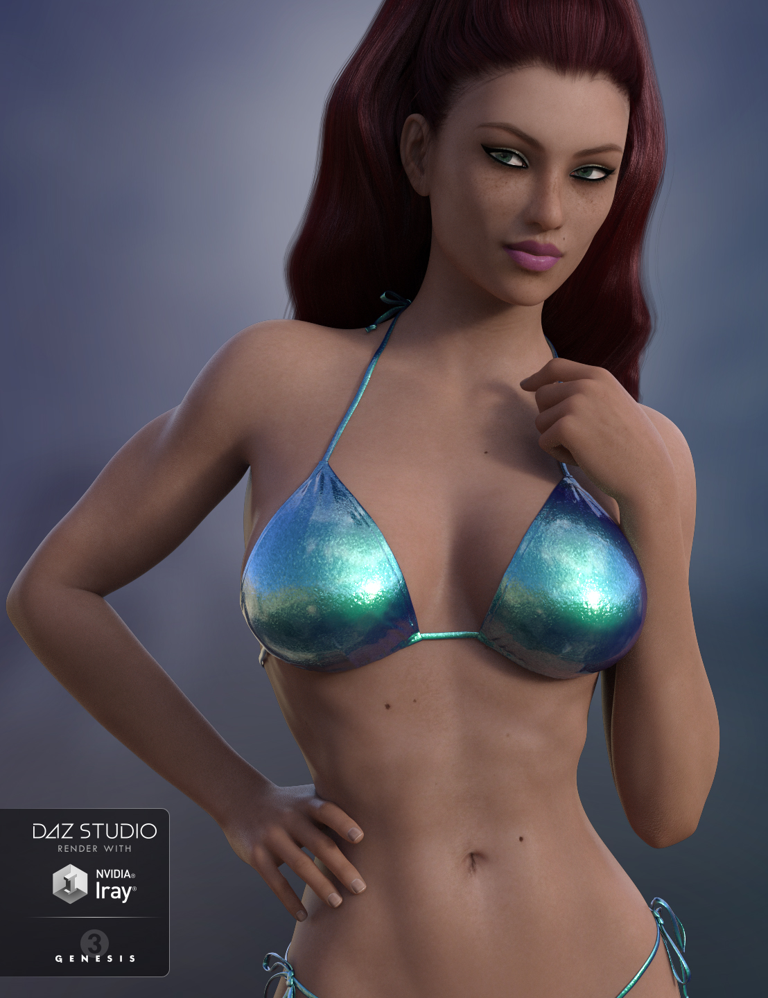 Kaira HD for Genesis 3 Female & Genesis 8 Female by: LayLo 3D, 3D Models by Daz 3D