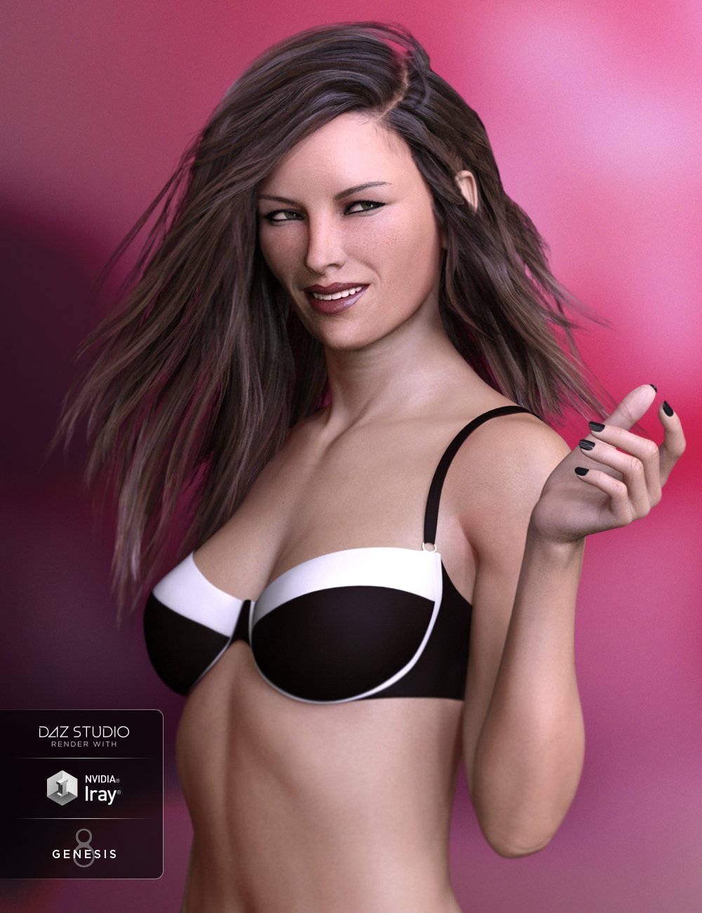 Mora for Victoria 8 by: Faber Inc, 3D Models by Daz 3D