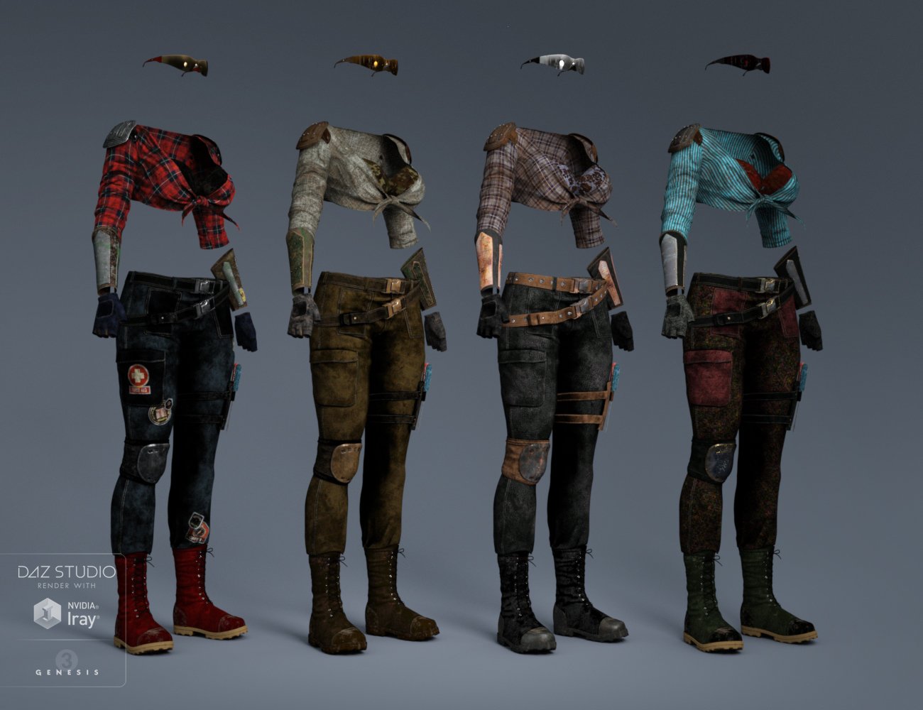 The Mechanic Outfit Textures The Mechanic Outfit Textures by: Anna Benjamin, 3D Models by Daz 3D