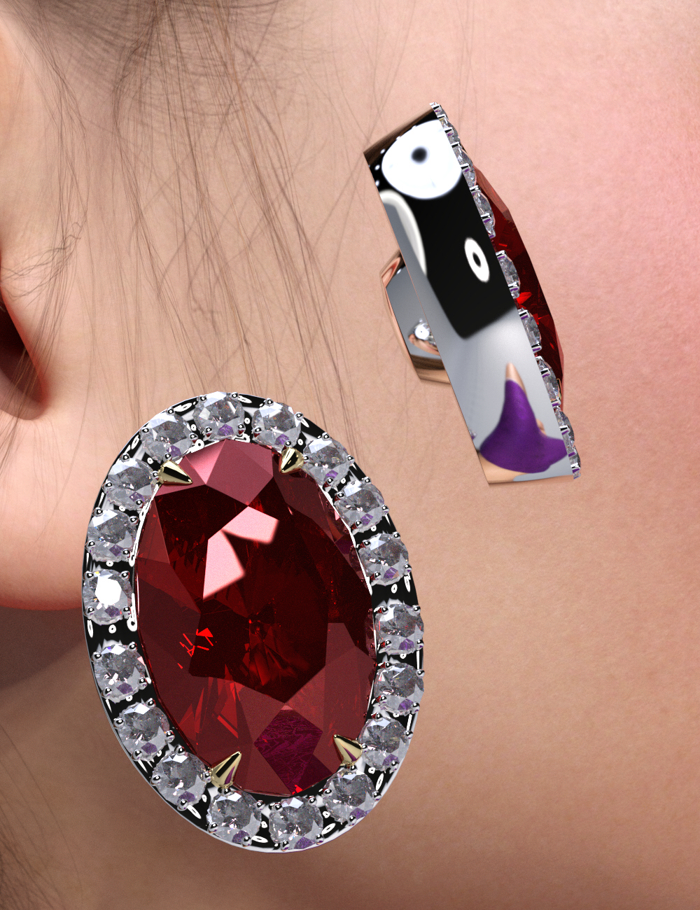 Jeweled Excellence Earrings 1 for Genesis 2, 3 and 8 Female(s) Jeweled Excellence Earrings 1 for Genesis 2, 3 and 8 Female(s) by: Mattymanx, 3D Models by Daz 3D