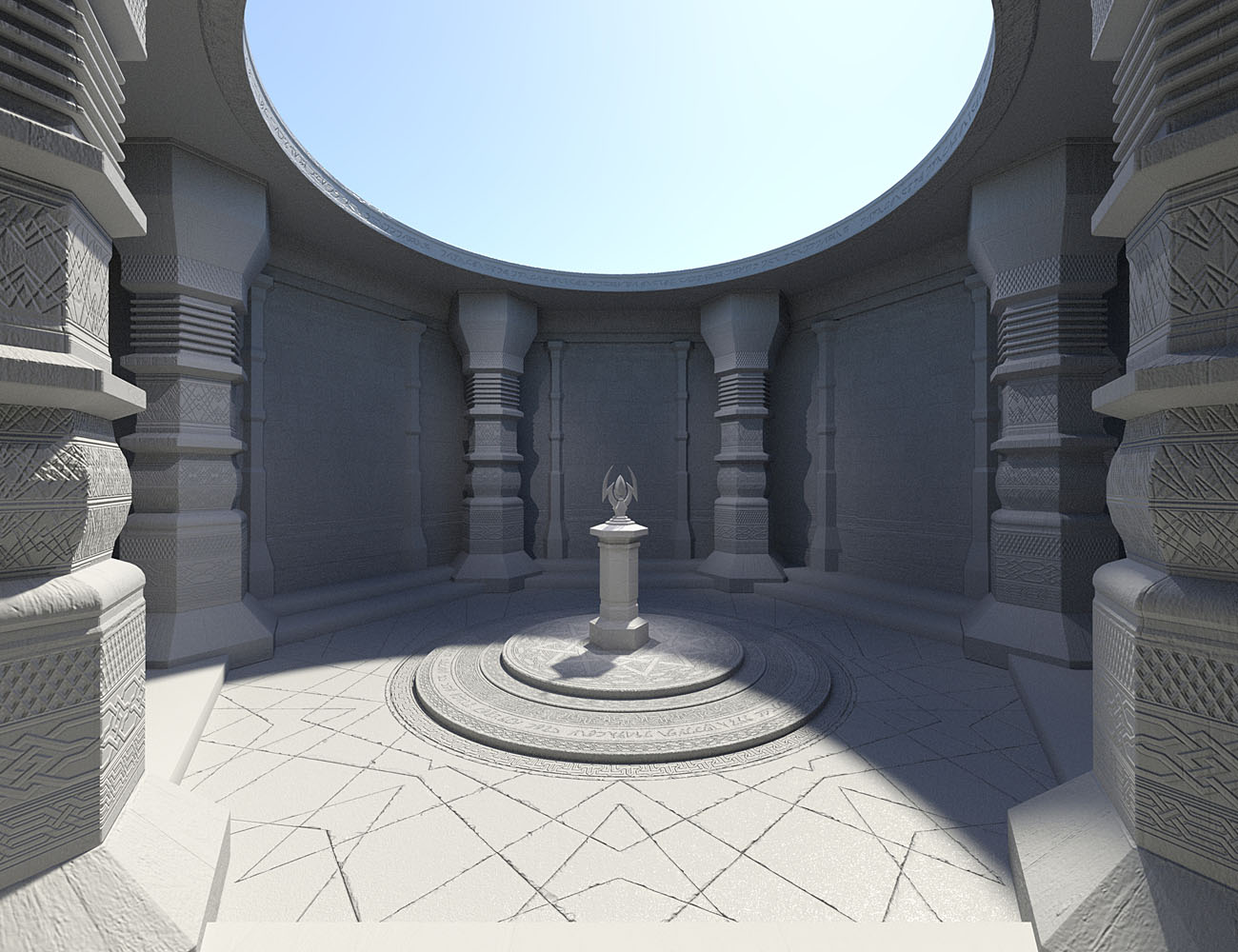 Inner Sanctum by: bitwelder, 3D Models by Daz 3D