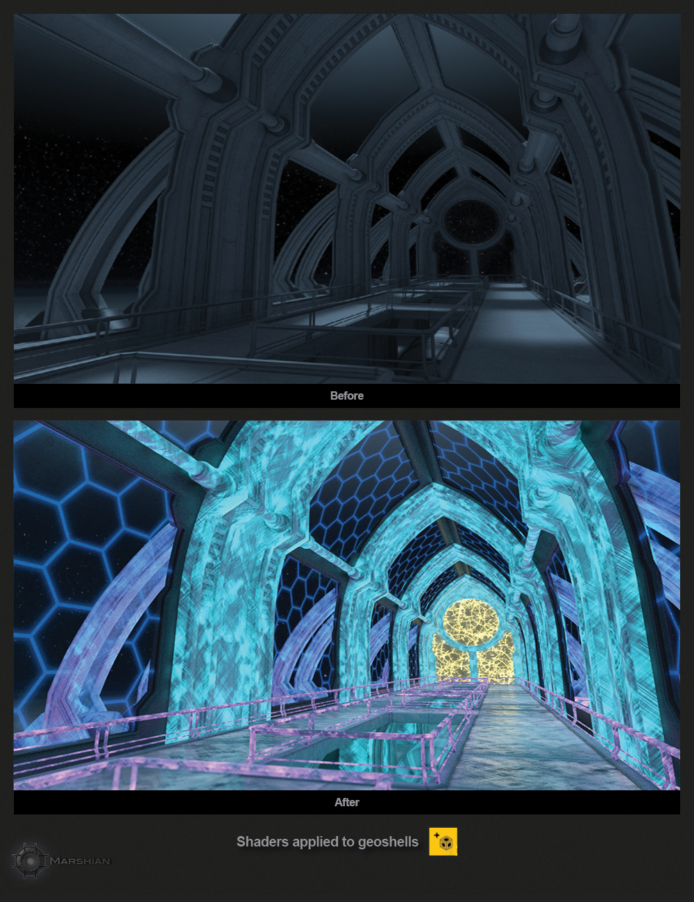 Wireframe and Hologram Shaders for Iray by: Marshian, 3D Models by Daz 3D