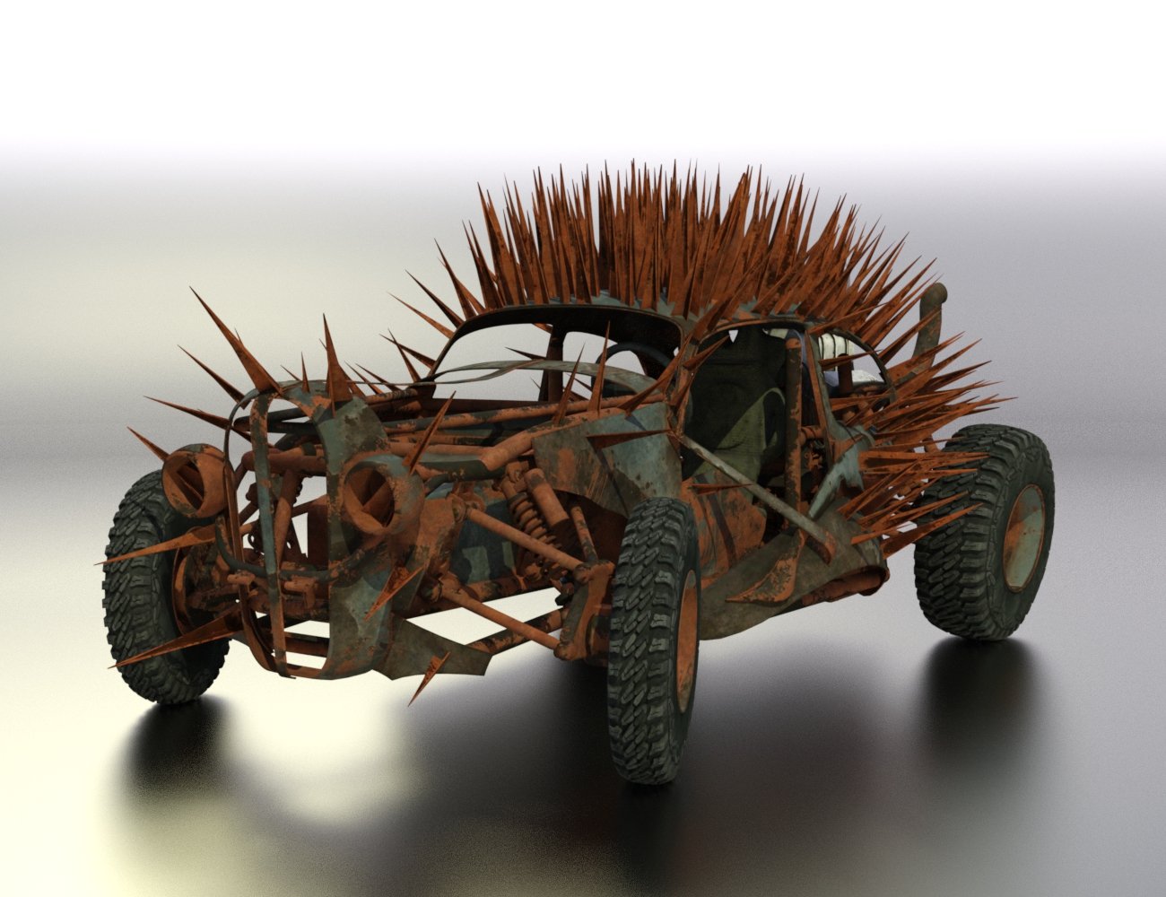 Buzzard Spike Vehicle Buzzard Spike Vehicle by: DzFire, 3D Models by Daz 3D