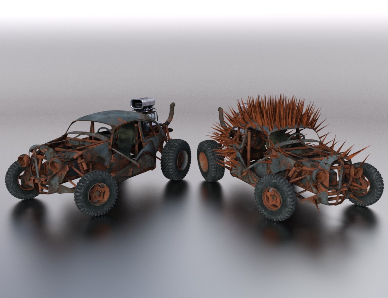 Buzzard Spike Vehicle by: DzFire, 3D Models by Daz 3D