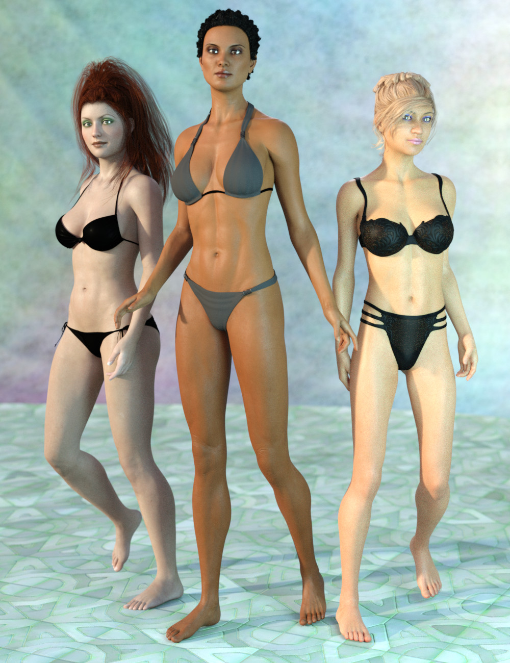 FSL Dialed Shapes for Genesis 8 Female by: Fuseling, 3D Models by Daz 3D
